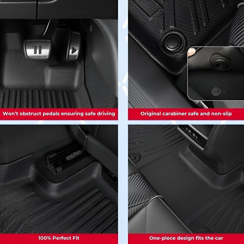 TPE Floor Mats & Trunk/Bed Mat for BYD Shark 6 - Image 4