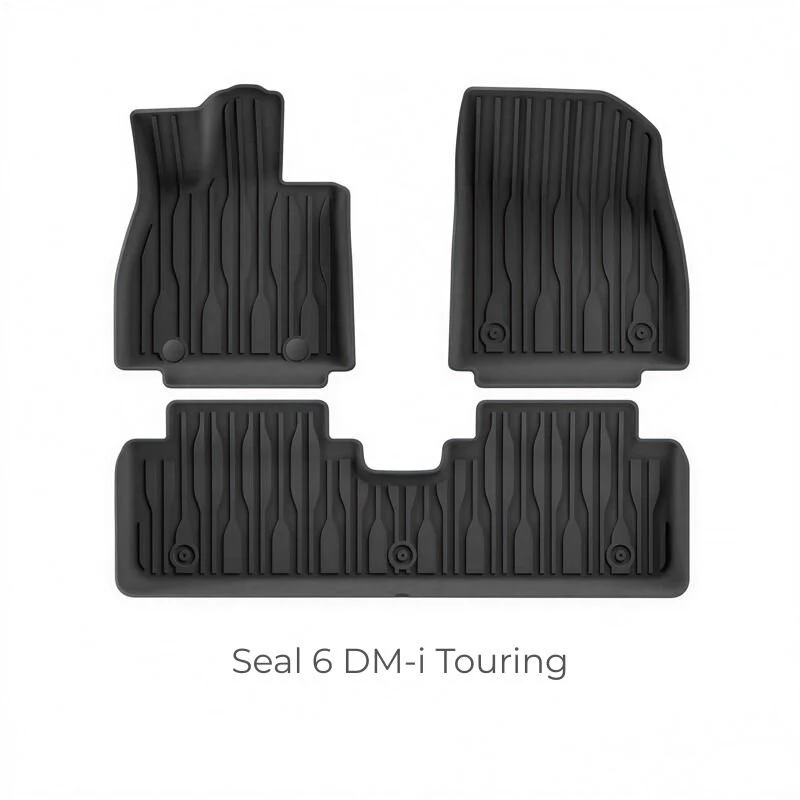 TPE Floor Mats & Trunk Mat for BYD Seal 6 - Image 7