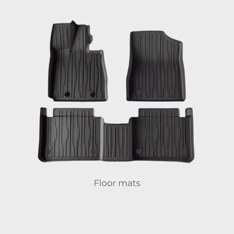 TPE Rubber Floor Mats & Trunk Mat for BYD Han - Image 5