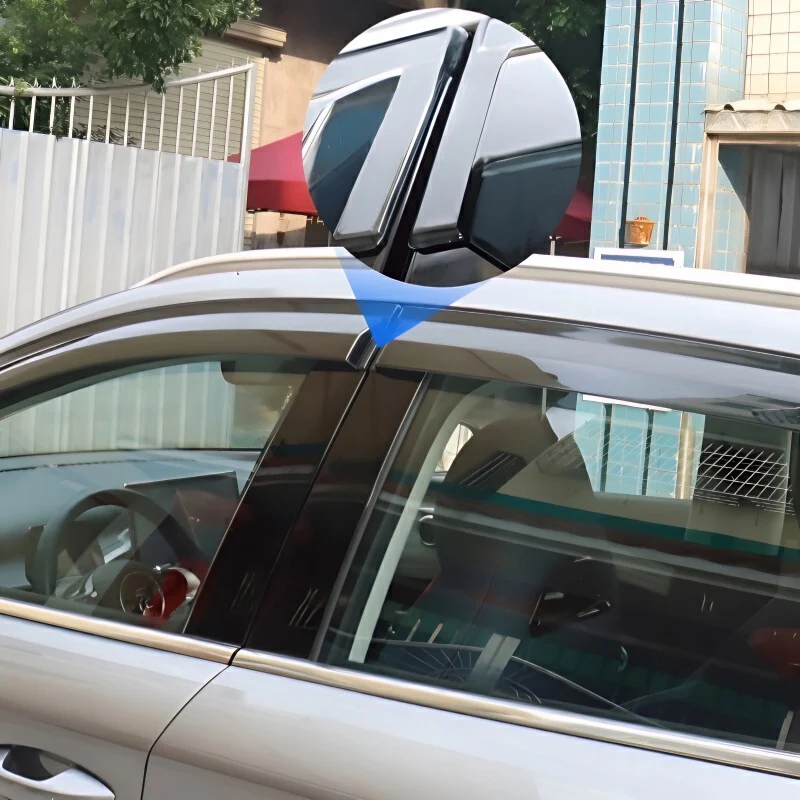 Black Rain Guard / Window Visor for BYD (4 Pcs) - Image 4