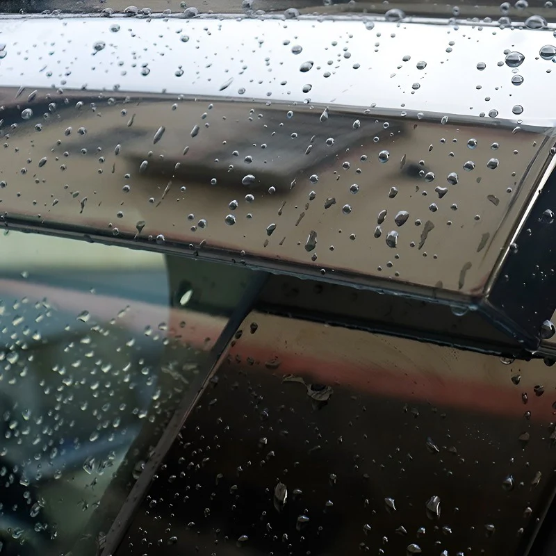 Black Rain Guard / Window Visor for Denza B5/B8 (6 Pcs) - Image 11