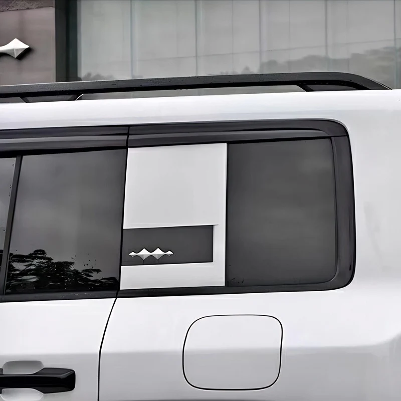 Black Rain Guard / Window Visor for Denza B5/B8 (6 Pcs) - Image 4